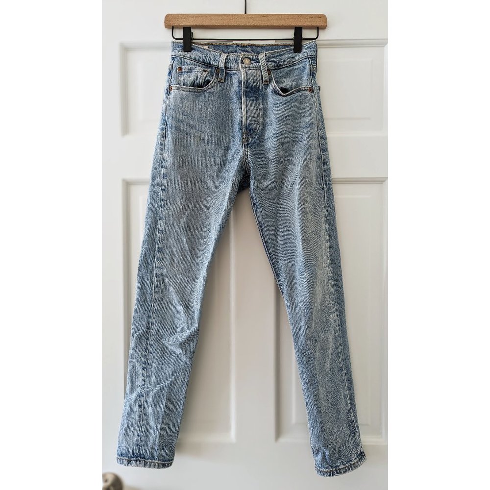 Levi’s 501 Skinny High Rise Denim Jeans Size 24